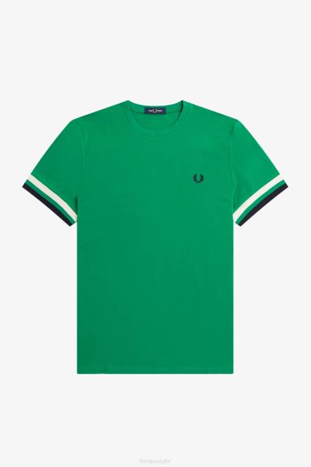 Fred Perry muškarci pike majica s podebljanim vrhovima N42N492 odjeća zelena