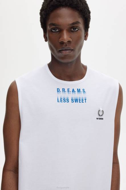 Fred Perry muškarci prsluk s printom N42N538 odjeća goji bobice