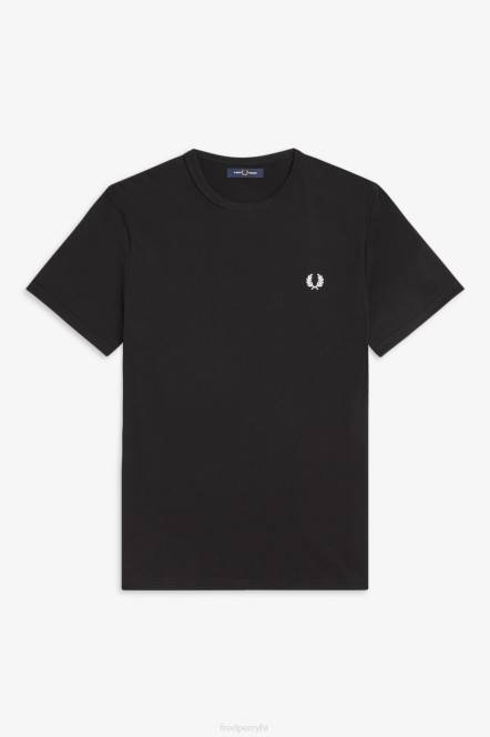 Fred Perry muškarci ringer majica N42N499 odjeća crno