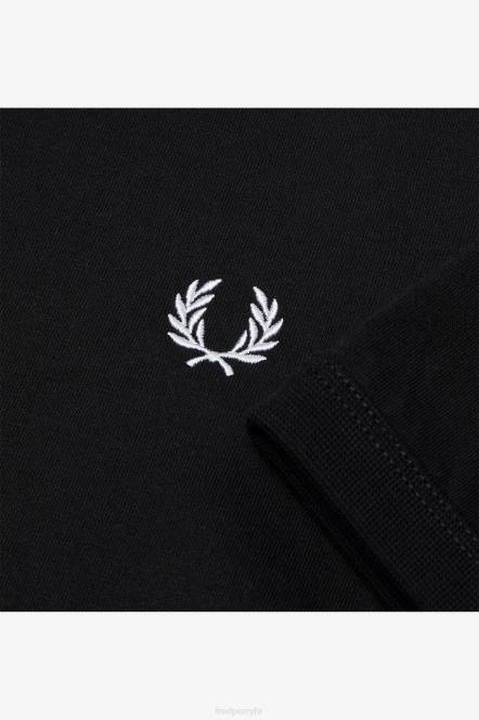 Fred Perry muškarci ringer majica N42N499 odjeća crno