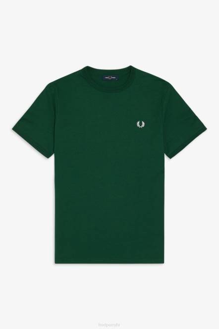 Fred Perry muškarci ringer majica N42N507 odjeća bršljan zelena