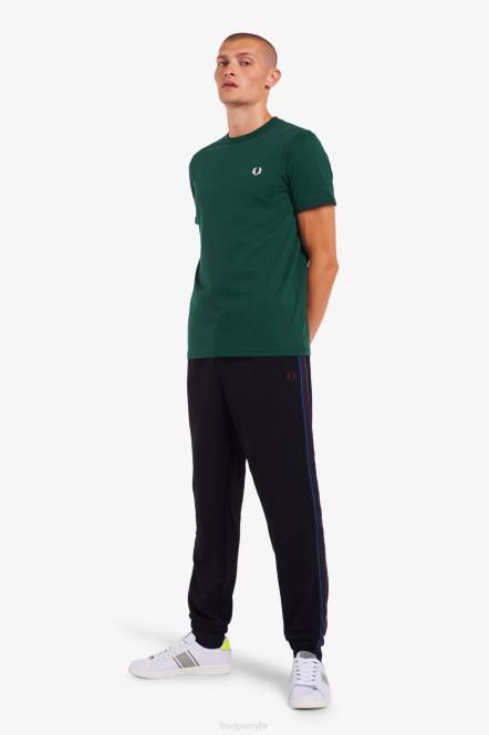 Fred Perry muškarci ringer majica N42N507 odjeća bršljan zelena
