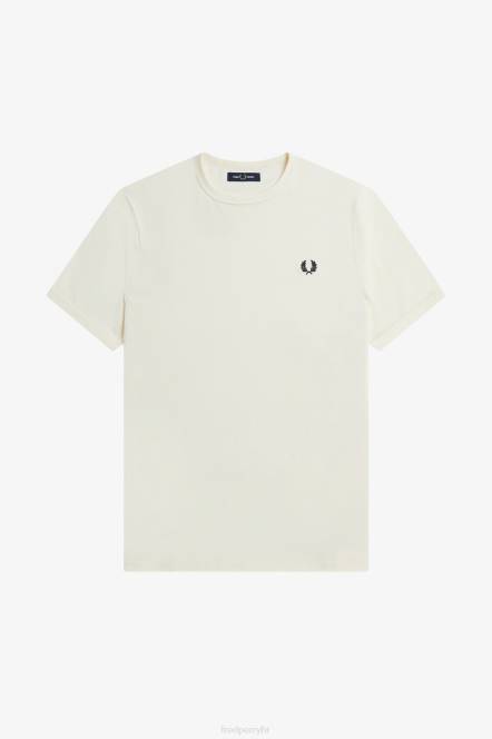 Fred Perry muškarci ringer majica N42N509 odjeća ekru