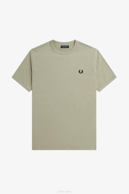 Fred Perry muškarci ringer majica N42N518 odjeća morska trava