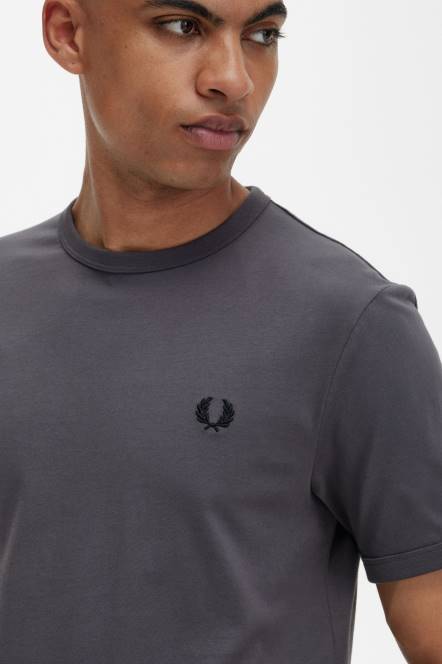 Fred Perry muškarci ringer majica N42N524 odjeća kovčeg