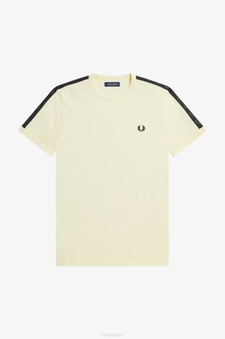 Fred Perry muškarci tonska vrpca ringer t-shirt N42N495 odjeća sladoled/crna