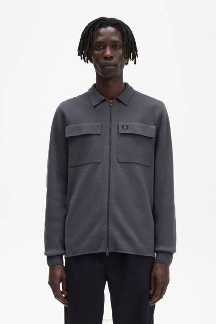 Fred Perry muškarci kardigan s grafičkim printom N42N474 odjeća kovčeg