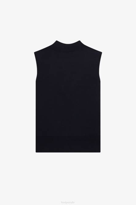 Fred Perry muškarci pletena majica s V-izrezom N42N437 odjeća mornarica