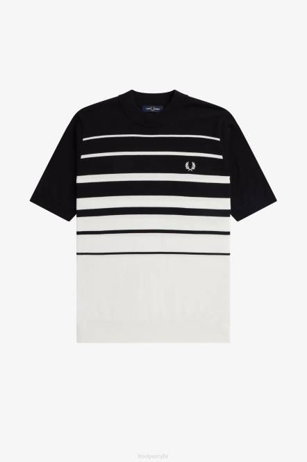 Fred Perry muškarci prugasta pletena majica N42N449 odjeća Snjeguljica