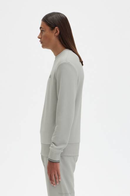 Fred Perry muškarci majica s okruglim izrezom N42N383 odjeća vapnenac