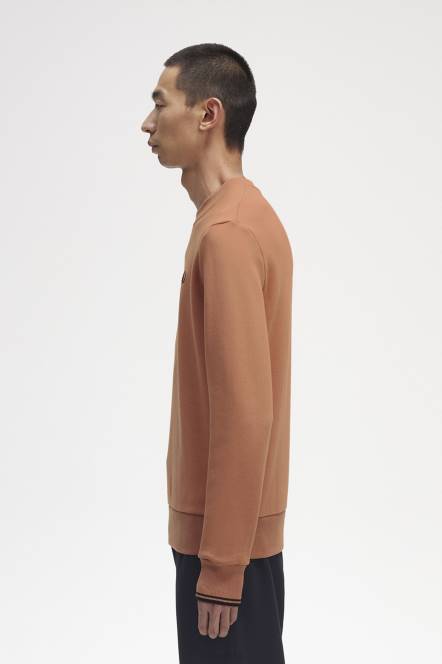 Fred Perry muškarci majica s okruglim izrezom N42N423 odjeća lagana hrđa