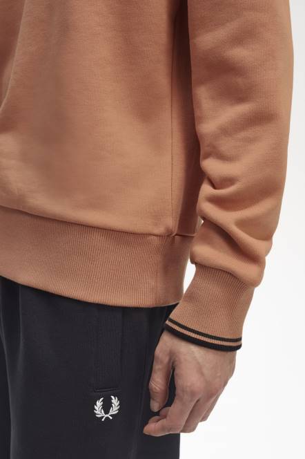 Fred Perry muškarci majica s okruglim izrezom N42N423 odjeća lagana hrđa