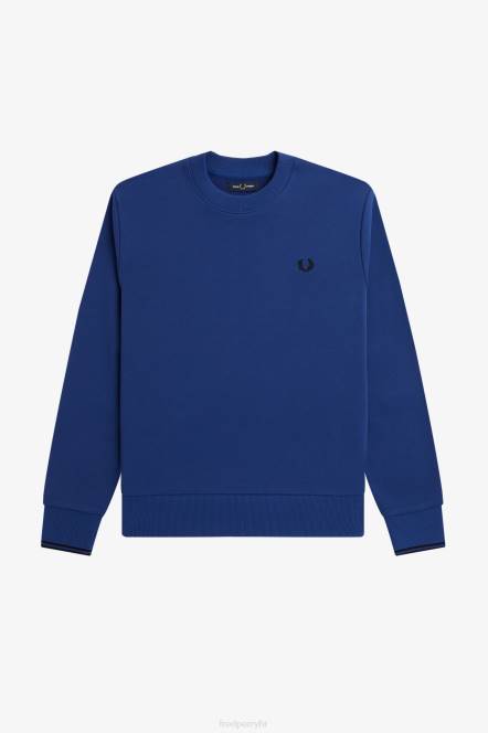 Fred Perry muškarci majica s okruglim izrezom N42N424 odjeća osjenčani kobalt