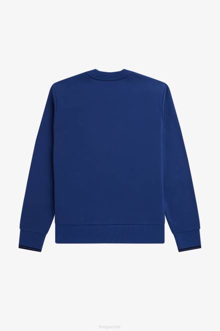 Fred Perry muškarci majica s okruglim izrezom N42N424 odjeća osjenčani kobalt