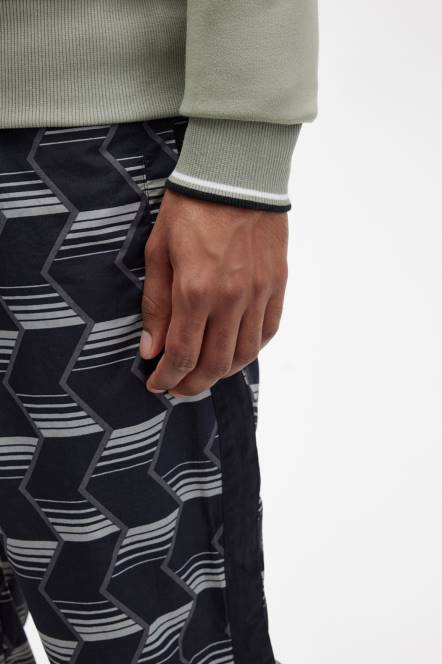 Fred Perry muškarci majica s okruglim izrezom N42N426 odjeća morska trava