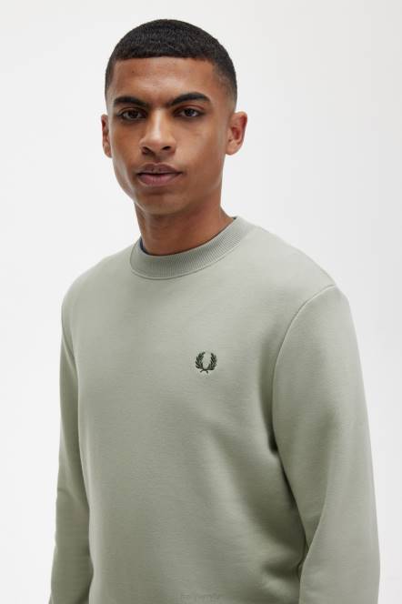 Fred Perry muškarci majica s okruglim izrezom N42N426 odjeća morska trava