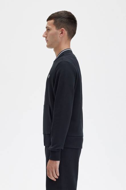 Fred Perry muškarci patentni zatvarač kroz trenirku N42N399 odjeća topli kamen