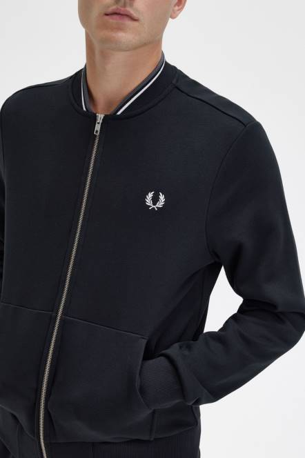 Fred Perry muškarci patentni zatvarač kroz trenirku N42N399 odjeća topli kamen