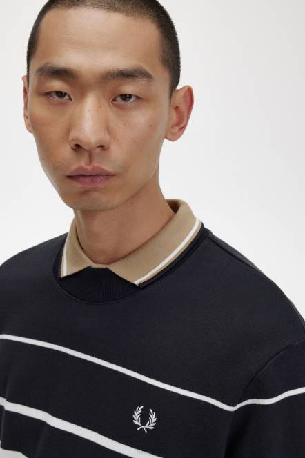 Fred Perry muškarci prugasta majica N42N395 odjeća Snjeguljica