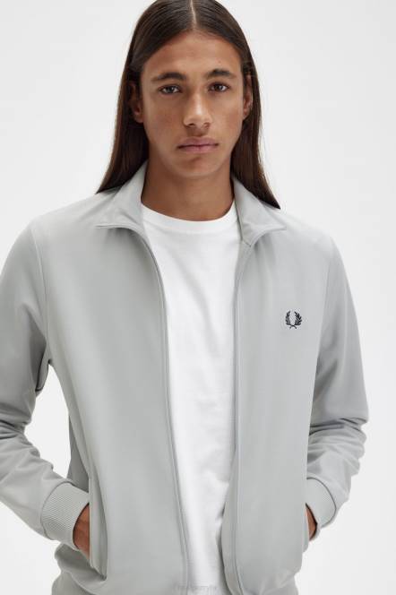 Fred Perry muškarci trenirka jakna N42N4 odjeća vapnenac