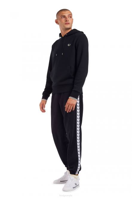Fred Perry muškarci trenirka s kapuljačom s vrhom N42N386 odjeća mornarica