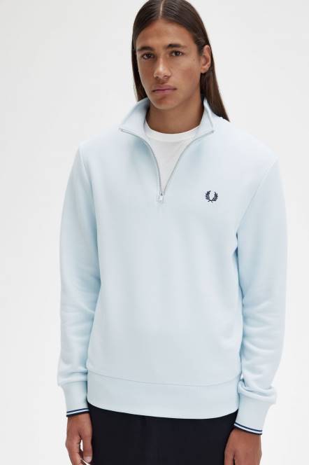Fred Perry muškarci trenirka s pola patentnim zatvaračem N42N390 odjeća lagani led