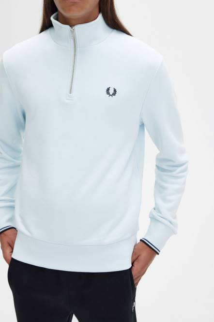 Fred Perry muškarci trenirka s pola patentnim zatvaračem N42N390 odjeća lagani led