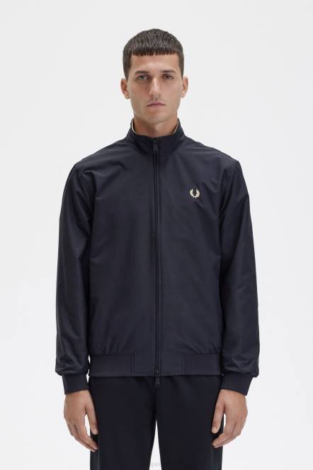 Fred Perry muškarci brentham jakna N42N236 odjeća crno