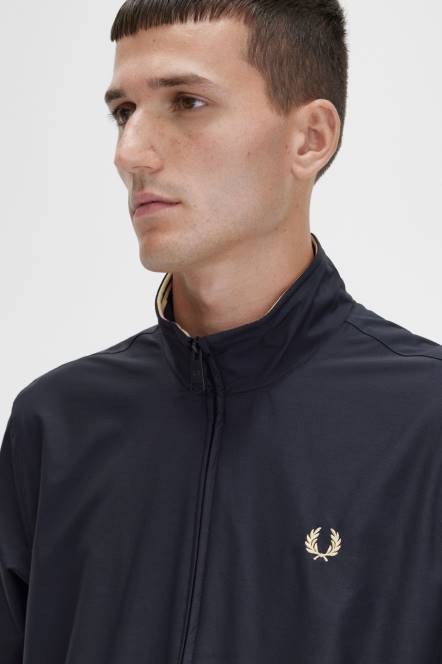 Fred Perry muškarci brentham jakna N42N236 odjeća crno