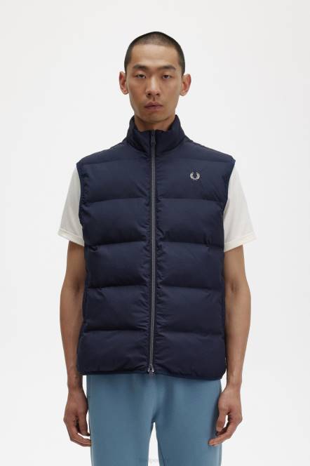 Fred Perry muškarci izolirana jakna N42N246 odjeća mornarica