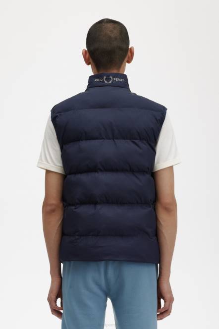 Fred Perry muškarci izolirana jakna N42N246 odjeća mornarica