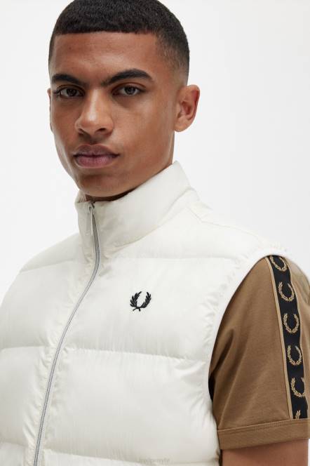 Fred Perry muškarci izolirana jakna N42N251 odjeća ekru