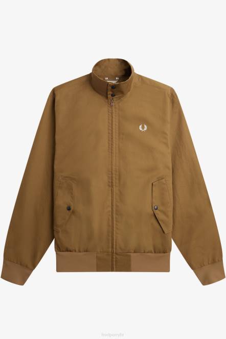 Fred Perry muškarci jakna s patentnim zatvaračem N42N242 odjeća osjenčani kamen