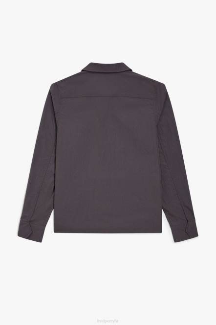 Fred Perry muškarci teksturirana majica s patentnim zatvaračem N42N230 odjeća kovčeg