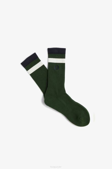 Fred Perry uniseks hrabre čarape s dva vrha N42N125 pribor bršljan