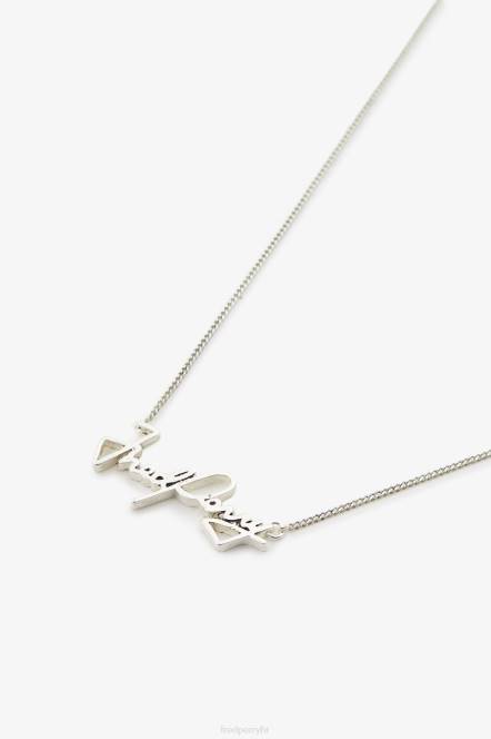 Fred Perry uniseks ogrlica N42N111 pribor metalno srebrna