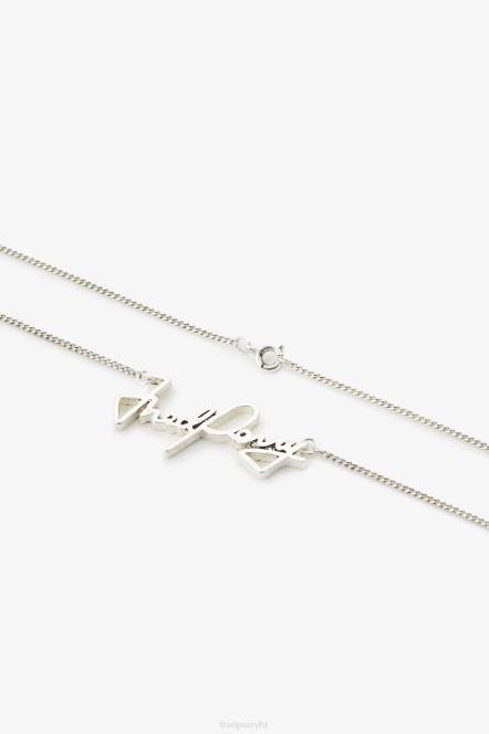 Fred Perry uniseks ogrlica N42N111 pribor metalno srebrna