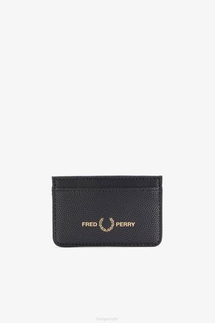 Fred Perry uniseks scotch grain cardholder N42N143 pribor crno