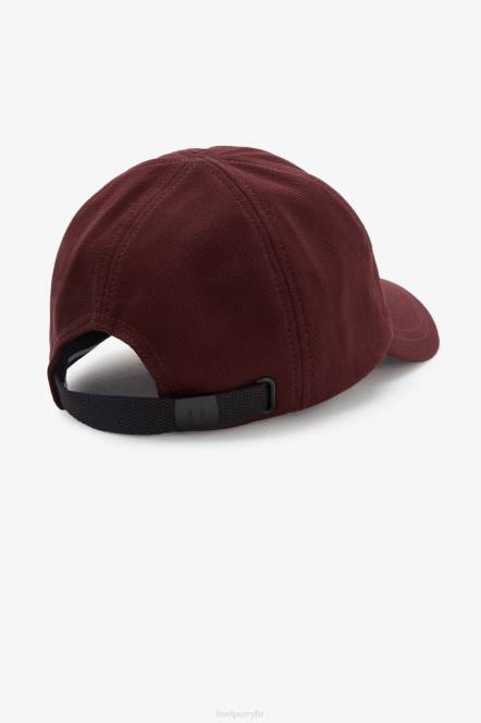 Fred Perry uniseks klasična pike kapa N42N72 pribor volovska krv