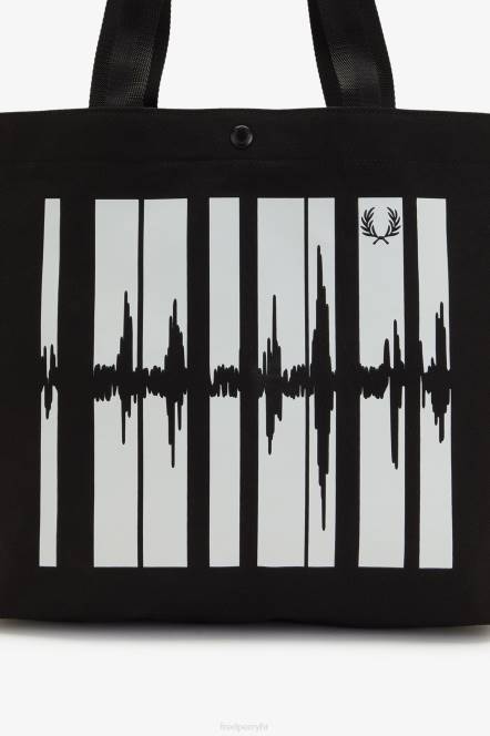 Fred Perry žene soundwave grafička velika torba N42N164 pribor crno