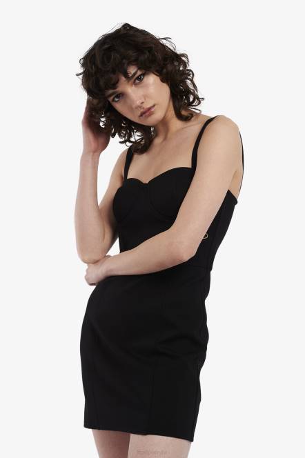 Fred Perry žene haljina uz tijelo N42N612 odjeća tonski leopard