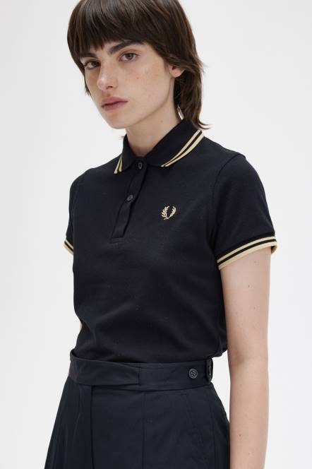 Fred Perry žene g12 N42N628 odjeća crna/šampanjac