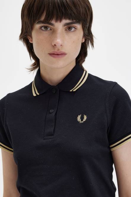 Fred Perry žene g12 N42N628 odjeća crna/šampanjac