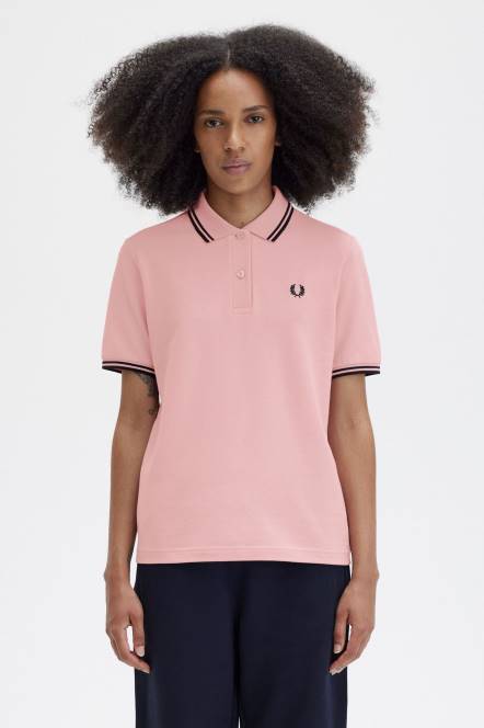 Fred Perry žene g3600 N42N624 odjeća kredasto roza/crna