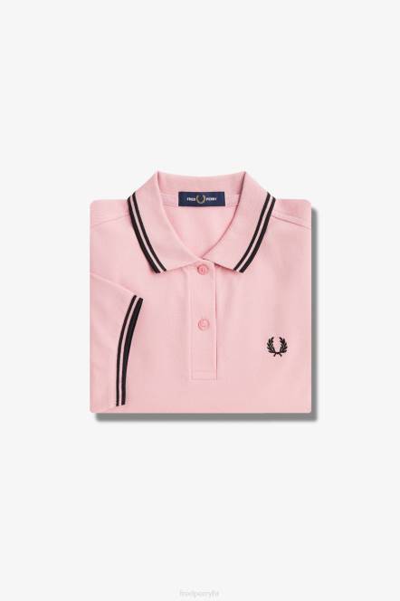 Fred Perry žene g3600 N42N624 odjeća kredasto roza/crna