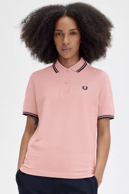 Fred Perry žene g3600 N42N624 odjeća kredasto roza/crna