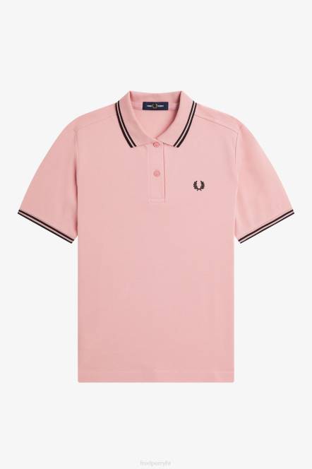 Fred Perry žene g3600 N42N624 odjeća kredasto roza/crna