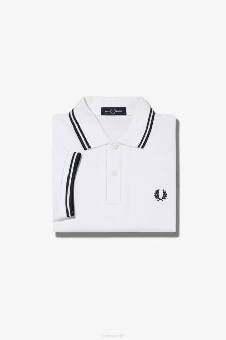 Fred Perry žene g3600 N42N627 odjeća bijelo crno