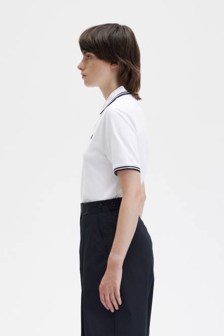 Fred Perry žene g3600 N42N627 odjeća bijelo crno