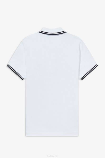 Fred Perry žene g3600 N42N627 odjeća bijelo crno